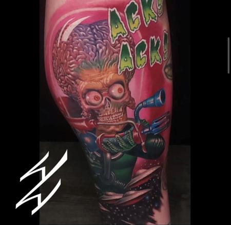 Tattoos - Walt Watts Mars Attacks - 144513